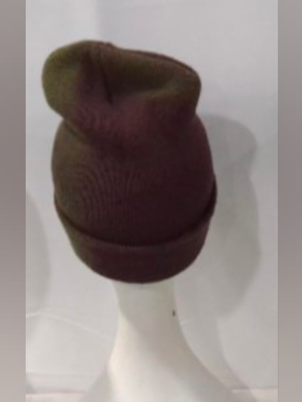 Carhartt® A18 Ribbed Knit Beanie, Unisex Poodle Beanie Two Tone - Picture 2 of 5